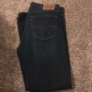 Men’s Levi’s number 527 boot cut size 36/32.